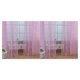 thumbnail image 3 of Ounissouiy Home Hotel Romantic Window Curtain Living Furniture Bedroom Decor Drape Soft Accessory Breathable Full Room Flocking rosado 2piezas, 3 of 6