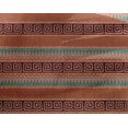 thumbnail image 4 of oneOone Georgette Viscose Fabric Chevron & Greek Key Block Decor Fabric Printed BTY 42 Inch Wide, 4 of 4