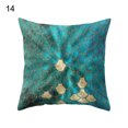 thumbnail image 2 of Koszal Housse de Coussin Carrée Imprimée Écailles de Poisson Multicolores 18 Pouces Décoration Maison, 2 of 7