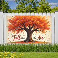 thumbnail image 5 of Colorful Leaves Autumn Banner Tree Decoration Fall Seasonal Scene for Home Decoration Thanksgiving Party Nature Photo Shoot, 5 of 8