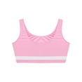 thumbnail image 5 of Nyeemya Yoga Dance Athletic Tank Crop for Girls U Neck Sleeveless Figure Ice Skating Gymnastic Top Pink 6, 5 of 6