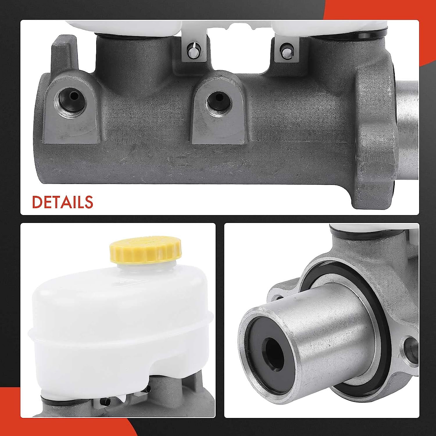 Brake Master Cylinder With Reservoir - Fits Dodge B-Series Vans & Ram Vans (1998-2003, 3.9L, 5.2L, 5.9L V8)