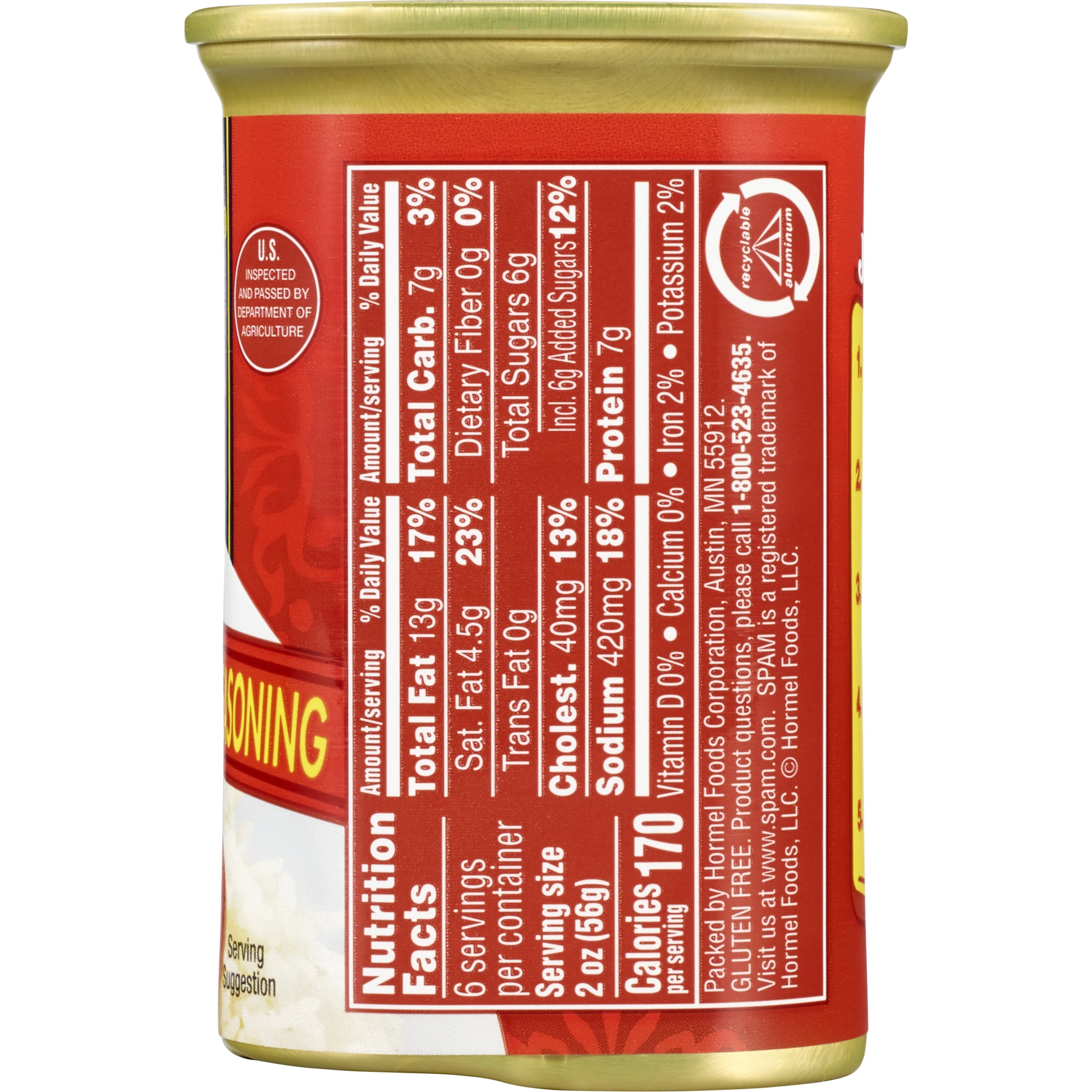(4 pack) SPAM Tocino 12oz