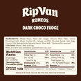 thumbnail image 3 of Rip Van Keto Dark Chocolate Fudge Cookies, Low Sugar, Healthy Snack, 2 Packs (18 Count), 3 of 7