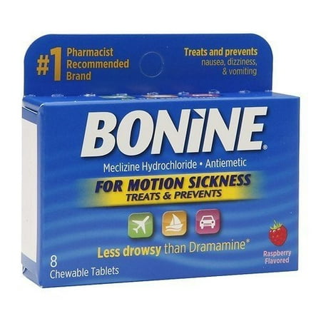 Bonine Motion Sickness Relief Size 8ct (Best Prescription Medicine For Seasickness)
