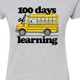 thumbnail image 3 of Peanuts - 100 Days Of Learning - Juniors Fitted Graphic T-Shirt, 3 of 6