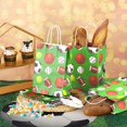 thumbnail image 5 of 20 Pcs Sports Party Favor Bags Football Goodie Gift Bag with Handles for Soccer Baseball Basketball Football Sports Themed Birthday Baby Shower Party Supplies Decorations, 5 of 7