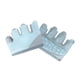 thumbnail image 2 of 2 uds guantes de entrenamiento de medio para mujer, protector de mano para levantamiento de pesas para ejercicio L Zulema Guantes de entrenamiento, 2 of 8