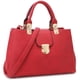 thumbnail image 1 of Bolso Dasein, cartera con asa en la parte superior, bolso de mano, piel vegana roja, 1 of 6