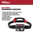 thumbnail image 3 of Hyper Tough 800-Lumen Rechargeable Headlamp, 3 of 13