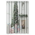 thumbnail image 1 of EREHome Christmas tree surrounded with gifts Shower Curtain And Hooks For Home Decor 48x72 Inch, 1 of 1