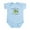 Sky Blue, variant on CafePress - Pawpaw Says I'm A Keeper! Infant Bodysuit - Baby Light Bodysuit, Size Newborn - 24 Months