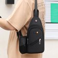 thumbnail image 6 of Small Sling Backpack Crossbody Sling Bag for Men Women, Chest Bag Daypack Fanny Pack Cross Body Bag for Outdoors Hiking Traveling, 6 of 6