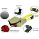 thumbnail image 2 of Dog Muzzle, Smiley Face Muzzle With Soft Breathable Air Mesh Nylon, Anti Biting Barking Chewing, Adjustable Dog Mouth Cover yellow, 2 of 5