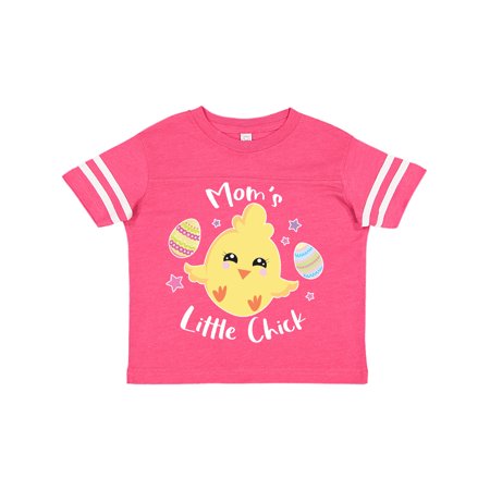 

Inktastic Happy Easter Mom s Little Chick Gift Toddler Toddler Girl T-Shirt
