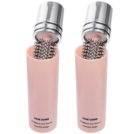 Niceauty Styling Hair Brush Curly Hair Brush Pink 2Pcs