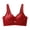 Red, variant on Bras for Women Lifting Gathering Adjustable Strap Comfort Bra Wireless Bras