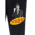 thumbnail image 3 of Seinfeld TV Series Men's Kramer And Classic Logo Loungewear Pajama Pants, 3 of 5