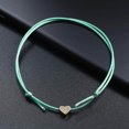 thumbnail image 2 of YUEHAO Bracelets Crystal Heart Bracelet For Women Romantic Fashion Classic Luxury Rhinestones Green, 2 of 2