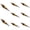 B, variant on Metal Fishing Lures, Small Fish Shape Metal Fishing Lure for Freshwater Saltwater, Casting Spoon Lure for Bass, Trout, Salmon, Pike, Tackle Box Essential