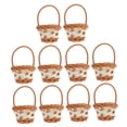 thumbnail image 5 of 10 Pcs Baskets for Easter Eggs Portable Flower Pastoral Style Handmade, 5 of 8