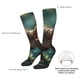 thumbnail image 4 of Balery Green Forest Dinosaur Calcetines novedosos Calcetines deportivos Calcetines hasta la rodilla Calcetines de algodón Calcetines originales y geniales, 4 of 6