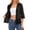Black plus size cardigan a1, variant on Women Plus Size Summer 3/4 Sleeve Open Front Chiffon Cardigan Casual Cover Up Blazer Tunic Tops Solid Basic Lightweight, Gray 2XL