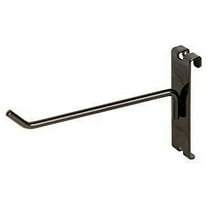 6" Black Gridwall hooks (100PCS)/4" thick with 30 degree tip Black color Work with all standard Gridwall panel