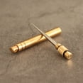 thumbnail image 3 of Hanging Toothpick Smooth Surface Metal Compact Keychain Loop Fruit Fork for Home, 3 of 7