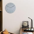 thumbnail image 4 of 12 inch 30cm Wall Clock Modern Silent Non-Ticking Round Modern Clocks Easy to Read Battery Operated for Kids Office Living Room Bedroom Classroom - Gray, 4 of 7