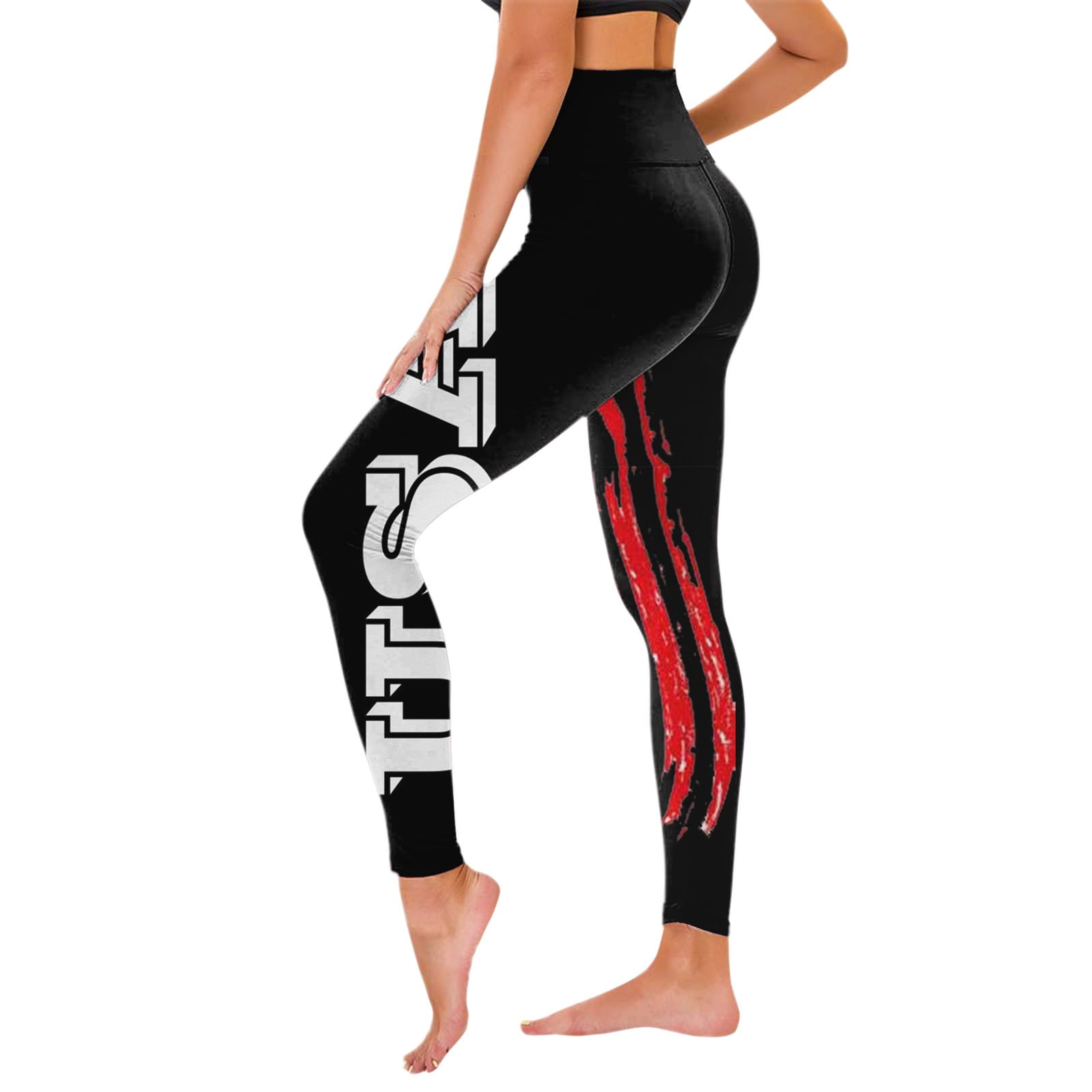 TOWED22 Running Skinny Color American Pilates Custom Flag Pants Leggings  USA Women for Yoga Yoga Pants with Pockets for Women Black,S - Walmart.com