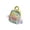 #A02-D, variant on Kids Backpack for Toddler Girls Boys, Cute Yellow Mini School Bag with Beaded Zipper, Lightweight Oxford Cloth Daycare Travel Rucksack for Kindergarten Preschool Outdoor