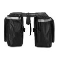 thumbnail image 4 of 20L Bicycle Rear Seat Bag Rack Seat Saddle Bag Cycling Bike Pannier Tail Storage Pouch Reflective Stripe for Travel, 4 of 8