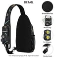 thumbnail image 2 of Men Sports Sling Backpack, Ball Game Print Football Soccer Baseball Crossbody Daypack for Play and Training, 2 of 6