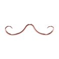 thumbnail image 2 of Anillo de nariz con bigote,Joyas para piercing de nariz,Joyas para la nariz,Anillo para tabique con bigote,para bodas, Día de San Valentín, , mu, 2 of 8