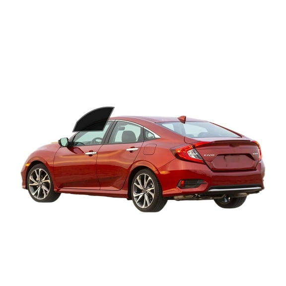 Haiy Co - PreCut 2Ply 10% Window Tint Film Kit For 2016-2021 Honda Civic Sedan -Front Windows