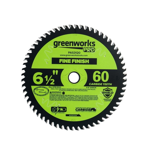 Greenworks 6.5in 60T Blade PA53120A1