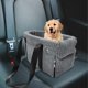 thumbnail image 3 of Asiento de coche portátil para cachorros Zulema Nido de barrera protectora de asiento de coche Gris, 3 of 6