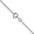 thumbnail image 3 of Sterling Silver 1.15mm 8 Sided Diamond-Cut Box Chain (22 X 1.15) Made In Italy qbr022-22, 3 of 5