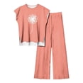 thumbnail image 3 of Birdeem Blouses pour Femmes Ensemble Décontracté Sans Manches Imprimé Col Rond et Pantalon, 3 of 5