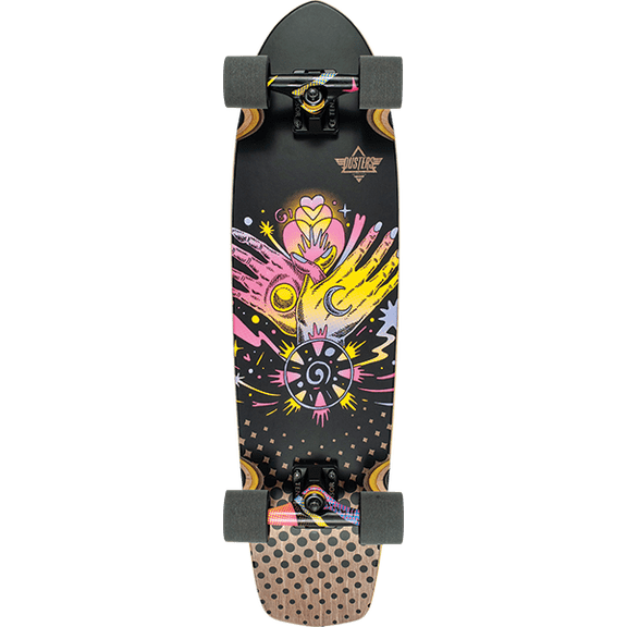 Dusters Stardust Cruiser Complete Skateboard 31" Black