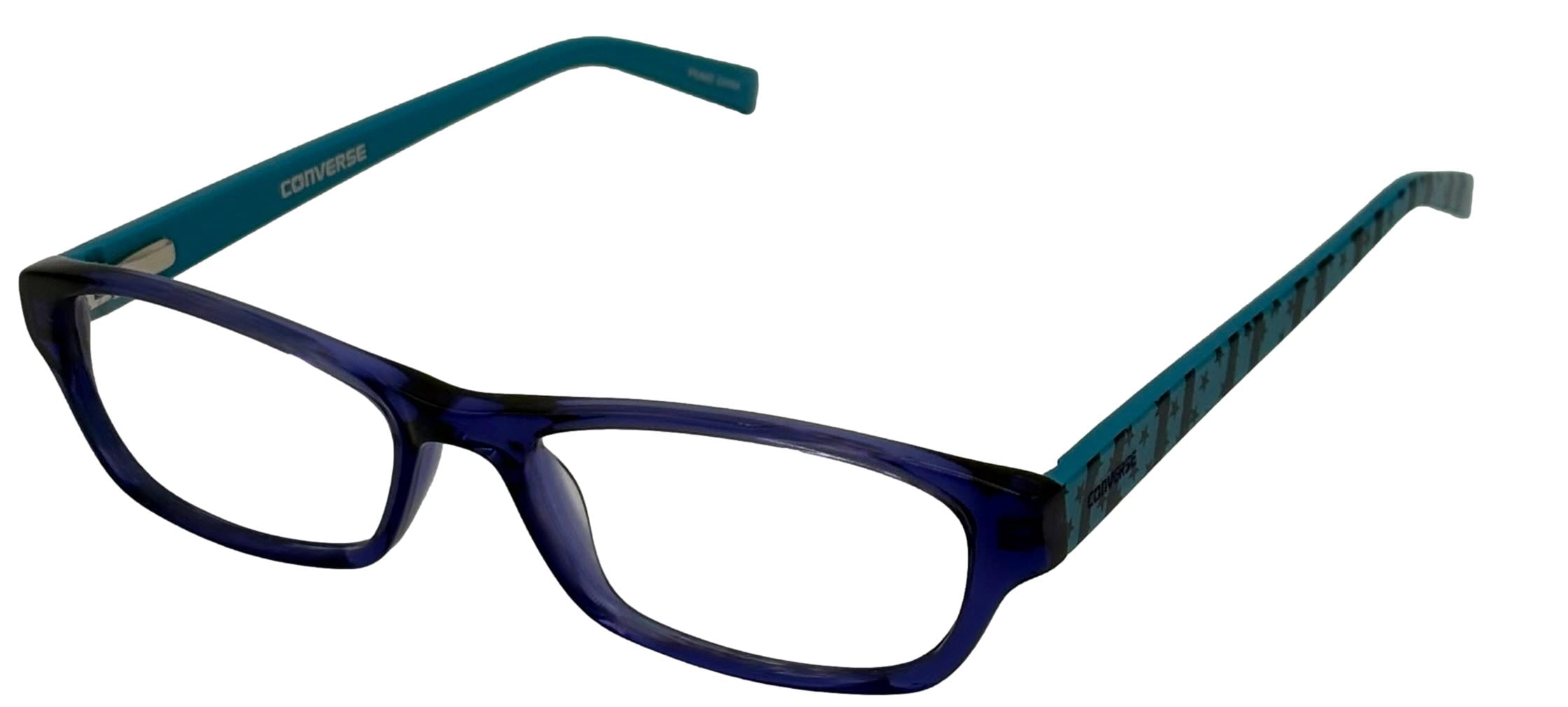 Converse CV5094 Eyeglasses 424 Crystal Thunder Daze 52mm CONVERSE CV5094 424 CRYSTAL THUNDER DAZE 52/16/140 FEMALE  main image 2