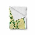 thumbnail image 2 of Tree of Life Soft Flannel Fleece Blanket, Yin Yang Life and Death Tree in Different Colors with Bird Silhouettes, Cozy Plush for Indoor and Outdoor Use, 70" x 90", Green Blue Black, by Ambesonne, 2 of 6