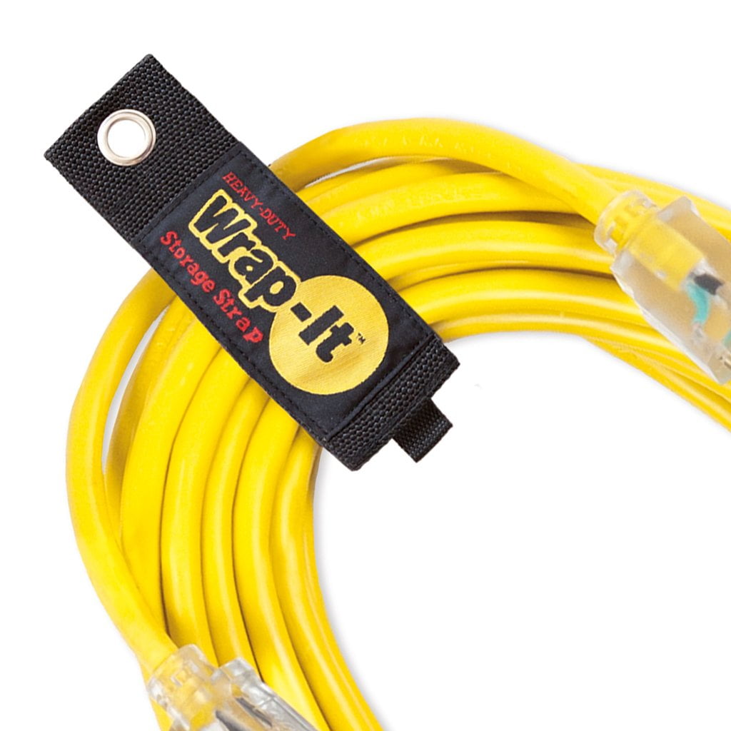 WrapIt Storage HeavyDuty Strap 13 in. (6 Pack) Extension Cord