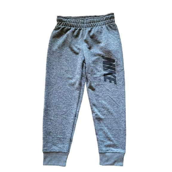Nike DRI-FIT Little Kids Boys' Sweatpants (Dark Grey Heather) Size 6