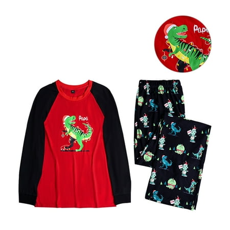 

ELENXS Family Pajamas Set Animal Christmas Parent-Child Clothing leisure wear Animal Printing Elastic Leisure Wear