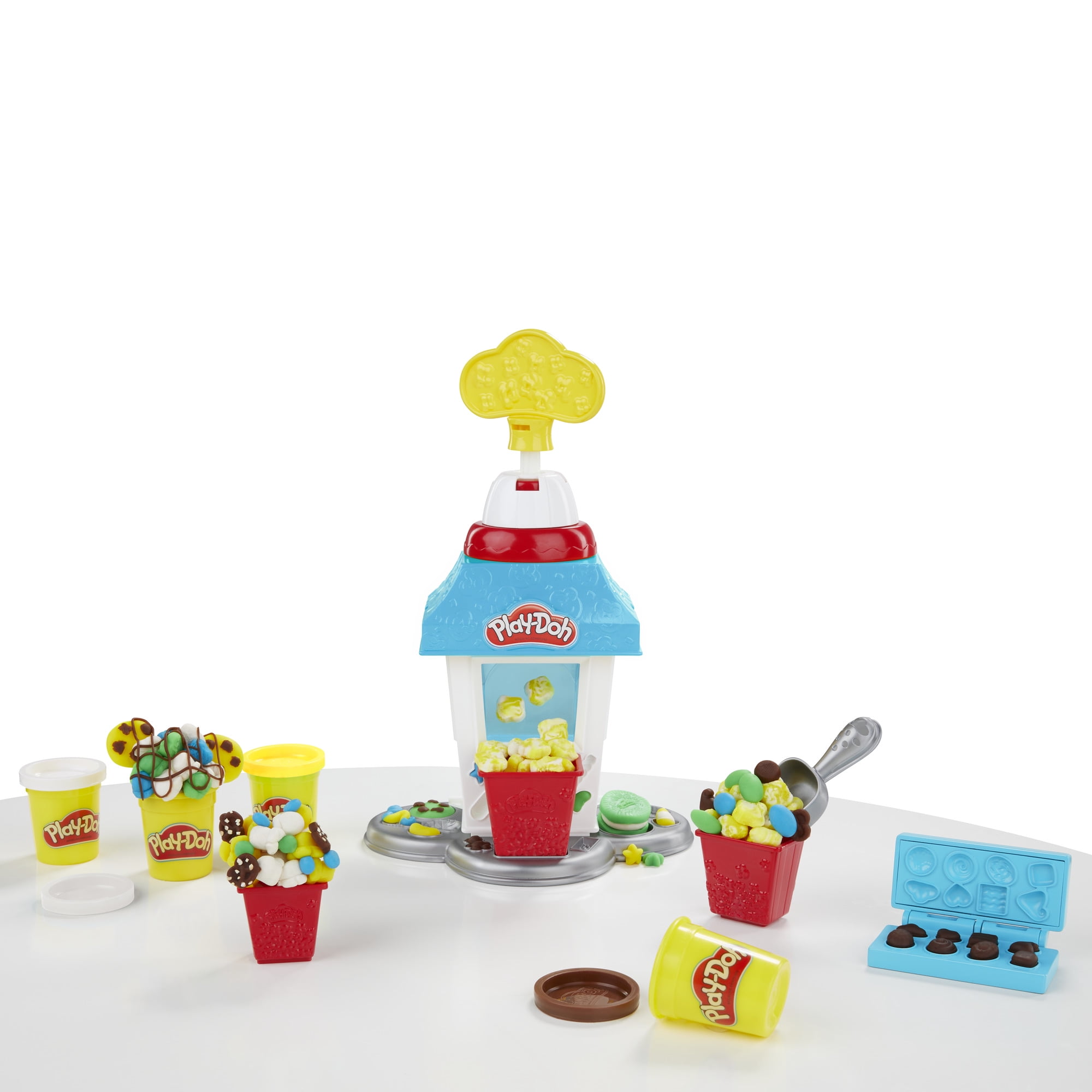 play doh popcorn party
