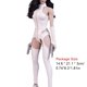 thumbnail image 2 of Tholdsy Ropa de muñeca Simple 1/6 modelo decoraciones atractivas exquisitas figuras de acción ropa pantalones de cuero para modelos adornos Muñecas y casas de muñecas Blanco Tholdsy FN001633-03, 2 of 5