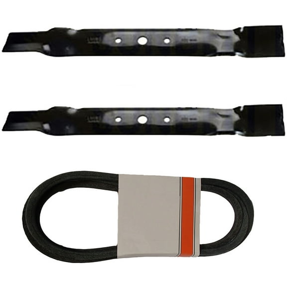 RAParts (1) Mower Deck Belt and Blade Set Fits John Deere L100 & L110 Mowers with 42" Deck
