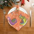 thumbnail image 2 of GZHJMY Llama Pattern Napkins Table Decorations Napkin Set for Gift Giving, Dining, Parties 20 x 20in, 2 of 7